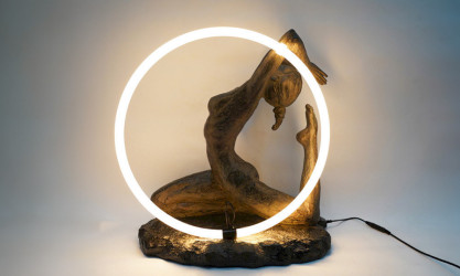 Abstract - Lampe danseuse 46 cm 