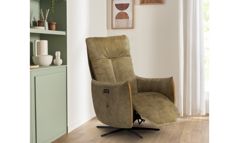 EOS - Fauteuil relaxation électrique pivotant 