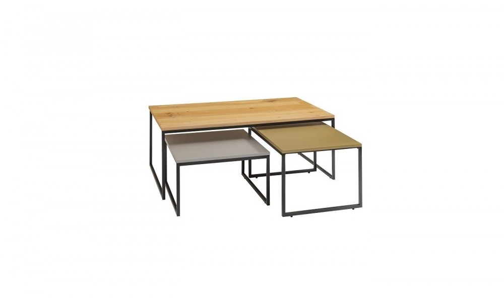 CLUBIC - Table basse laquée (petite) 