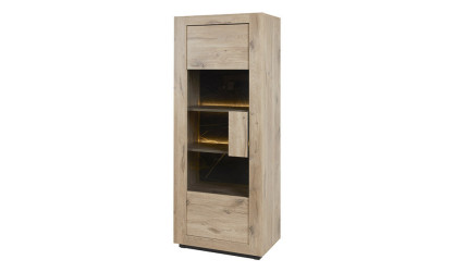 Ascha - Vitrine avec éclairage 