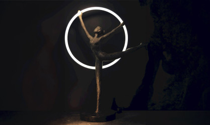Abstract - Lampe danseuse 73 cm