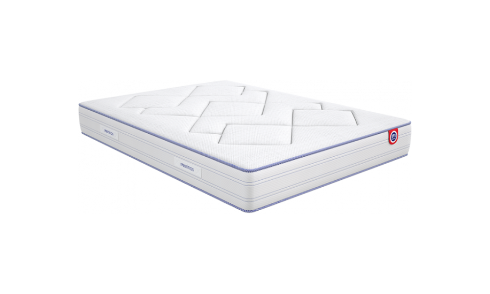 MARCEL - Matelas ressorts et latex Mérinos 