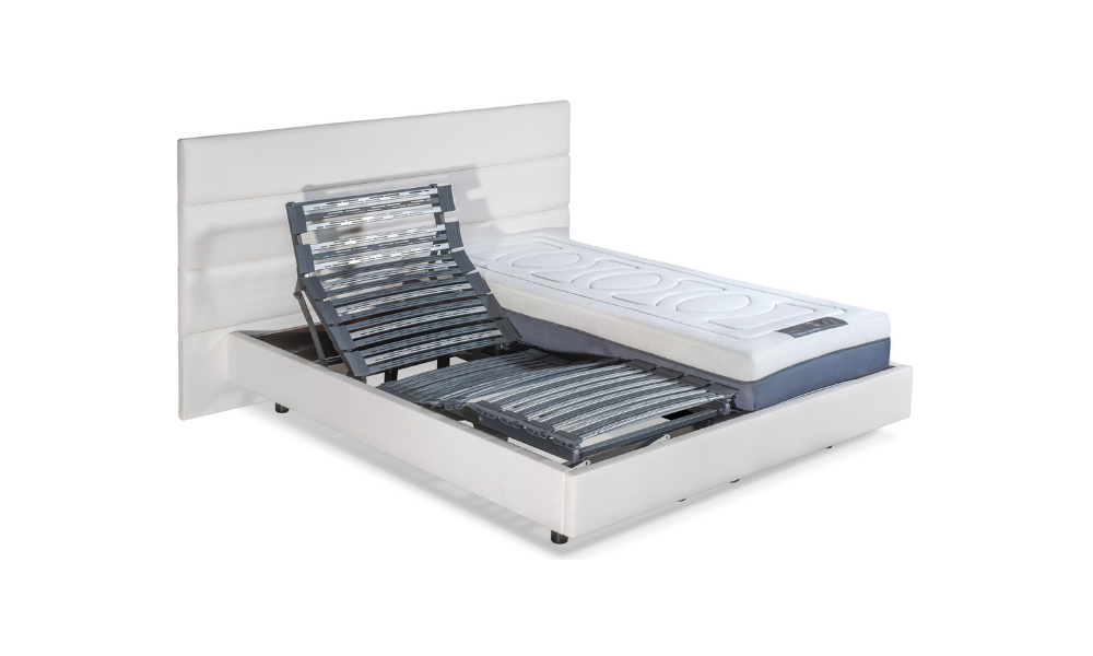 IBIZA DECO/VISCO CONFORT - Ensemble matelas et sommier mémoire de forme Sedac Meral 